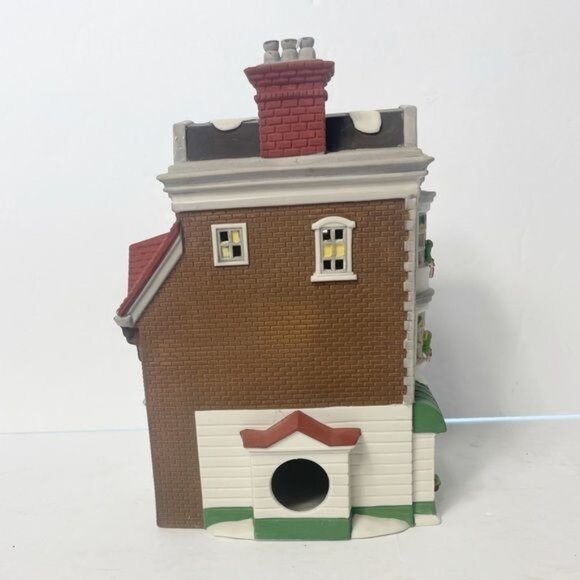 Charles Dickens Village Series Crown & Cricket Inn First Edtn 1992 Department 56 - Picture 3 of 12